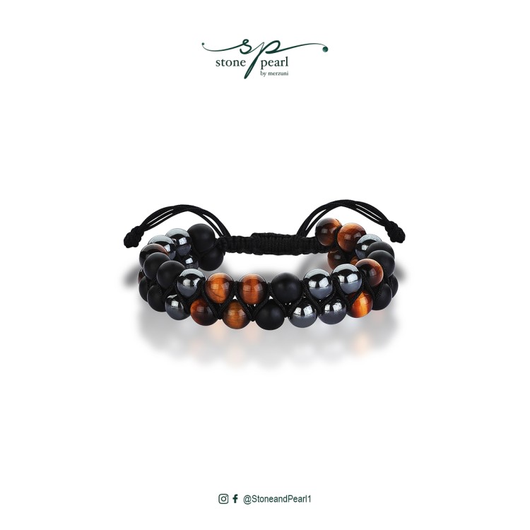 Men's Three-Color Bracelet