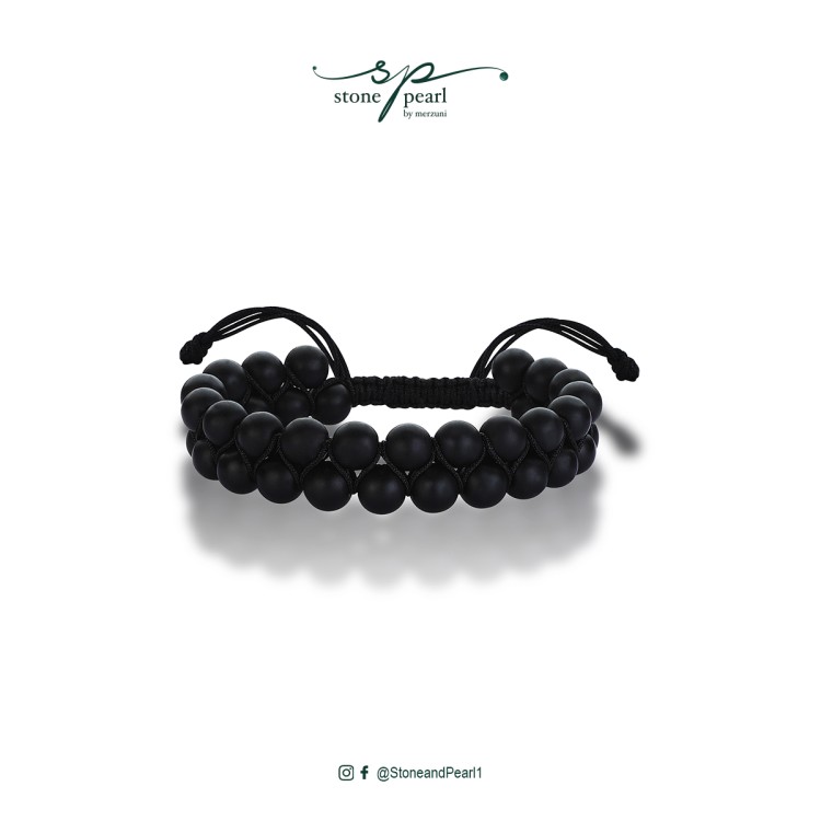 Black Onyx Men's Bracelet